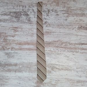 Par Excellence Tan Striped Tie